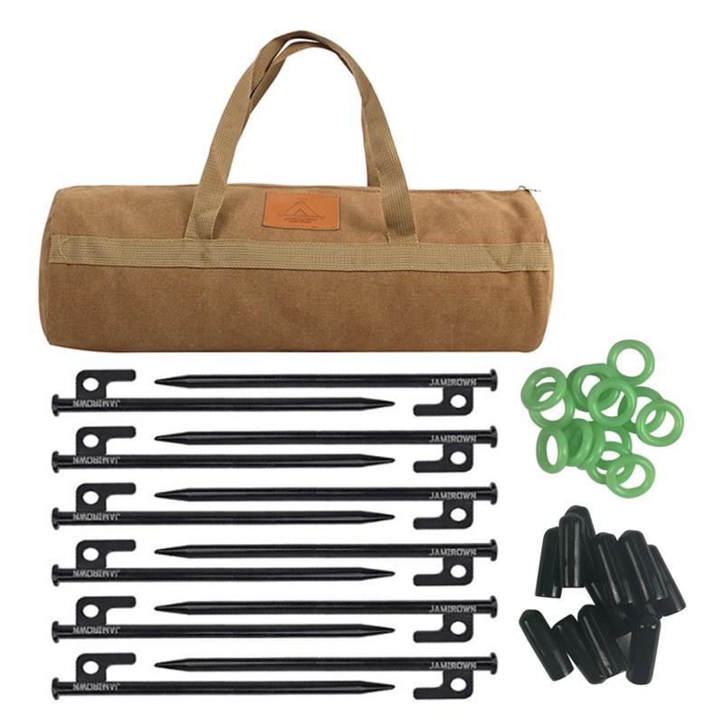 자캠 테이퍼링 고강도 단조팩 40cm 12개 + 보호캡 + 야광링 + 전용가방포함 19,800원