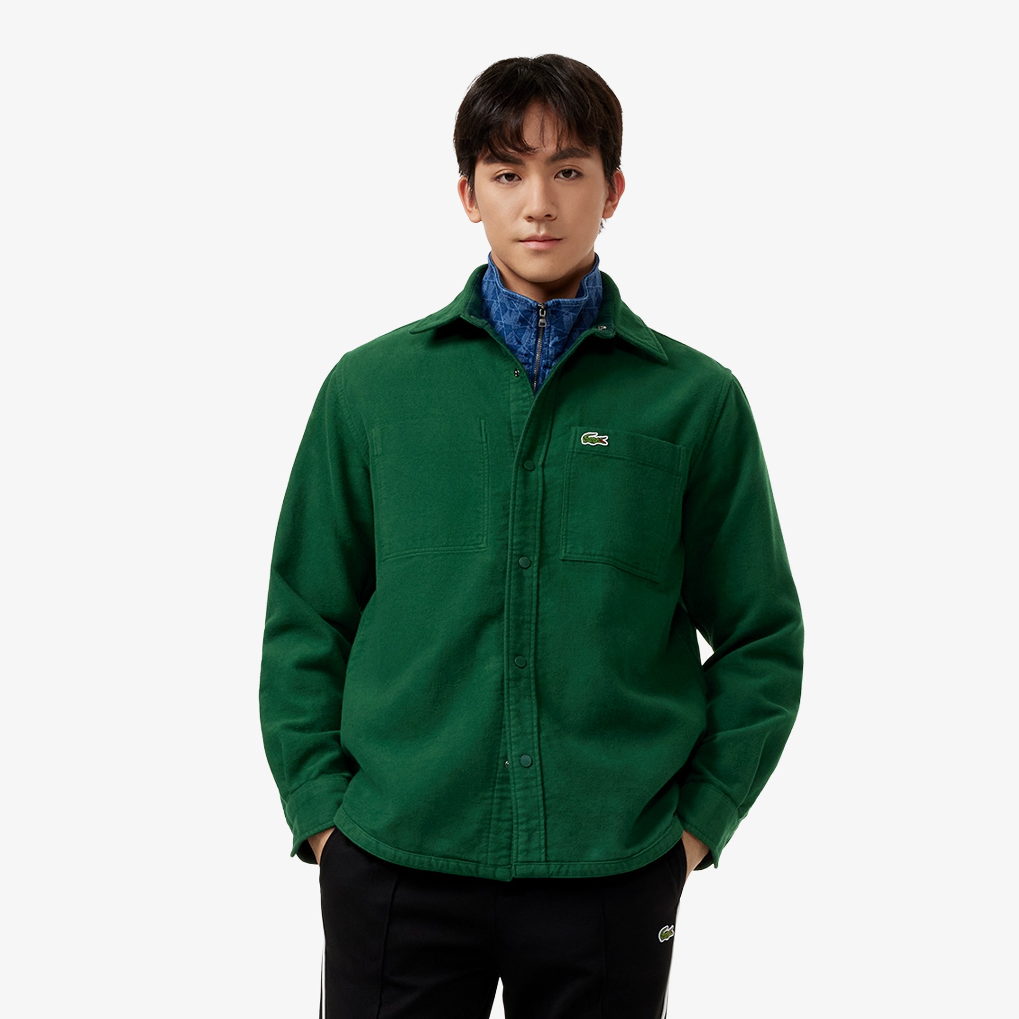 [라코스테 공식] 남성 리버시블 플란넬 셔츠 CH4612-55N PZ1 188,370원