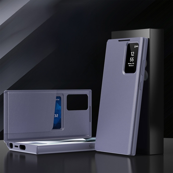 갤럭시 s26 s25 s24 s23 s22 울트라 플러스 전면 미니 스마트 윈도우 뷰 플립 커버 카드 지갑 가죽 케이스 15,800원