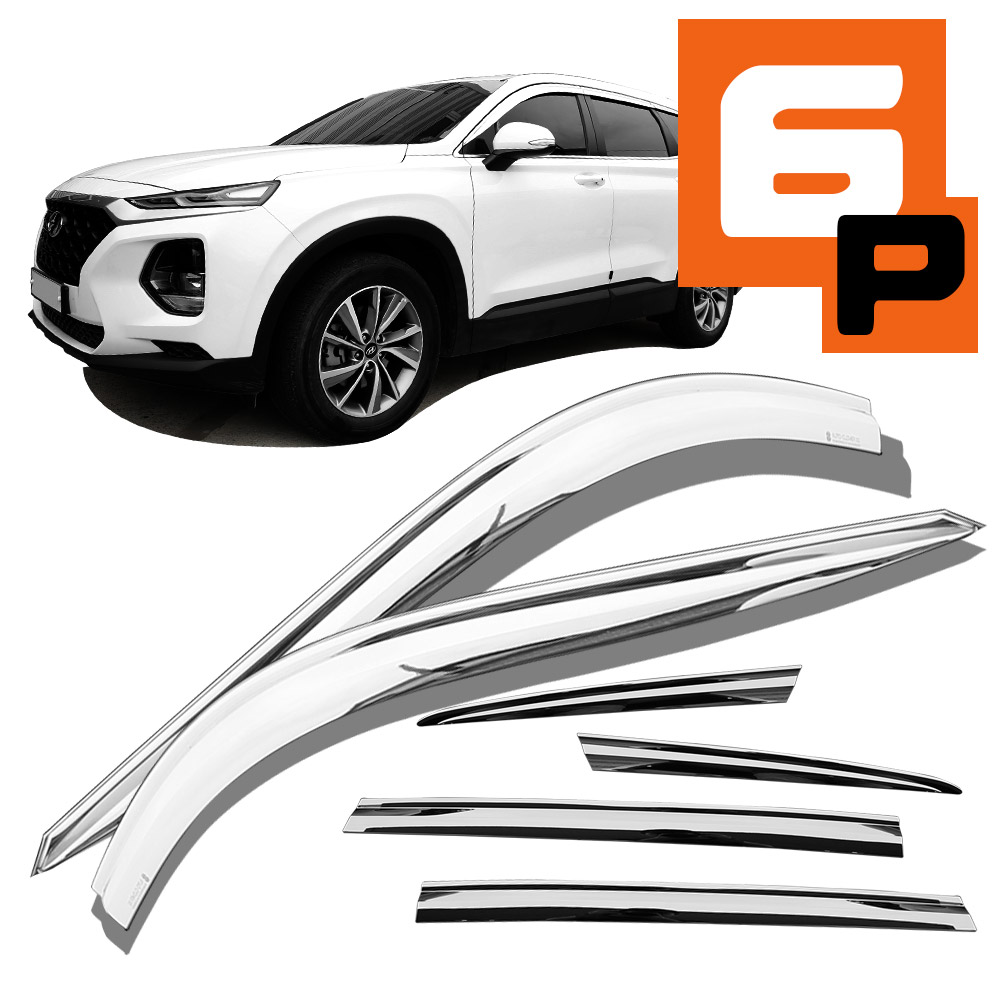 엑스핏 차종별 맞춤 크롬 썬바이저, 현대 싼타페TM, 크롬, 현대 53,900원