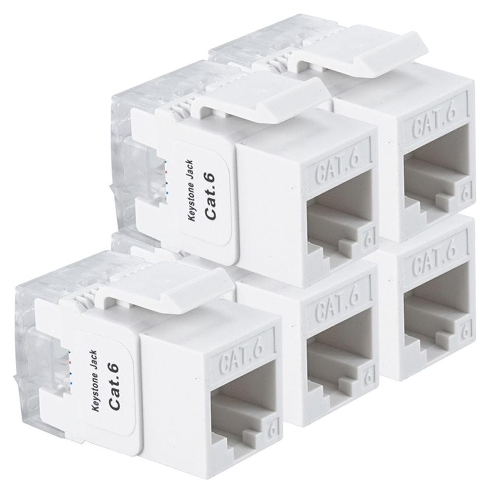 컴스 CAT6 키스톤 잭 Unshelded 8P8C 월플레이트용 CP018 6,550원