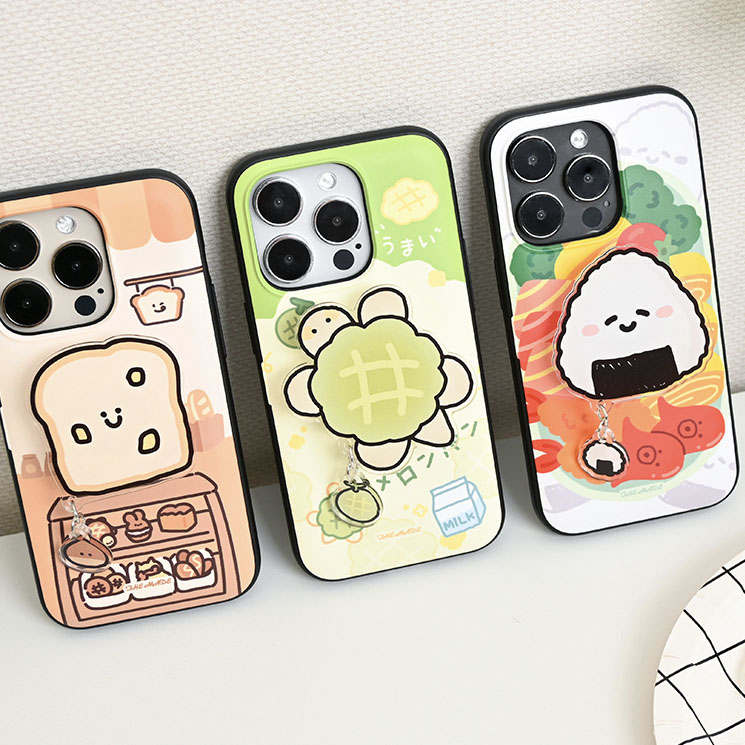 아이폰 16프로 우마이 시리즈 카드수납 자석도어 키링 톡 하드케이스 TM 25,000원