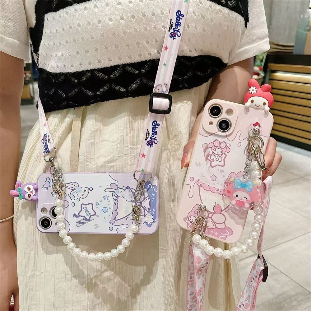 A16 무너폰 폼폼푸린 스트랩 목걸이줄 키즈폰 갤럭시 케이스 27,900원