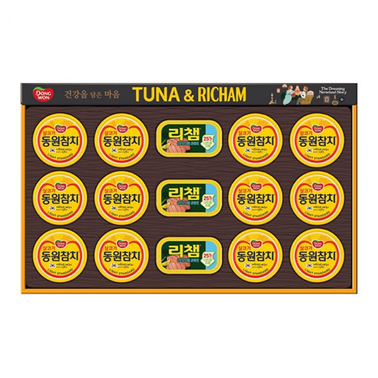 동원 튜나리챔30호 선물 설 한박스 추석 5세트입 선물세트 리챔 동원참치 458,230원