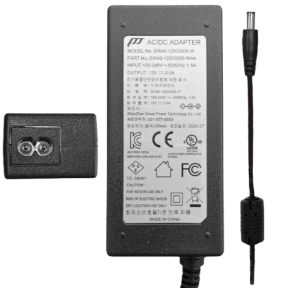 12V 3A 어댑터 모니터 CCTV 노트북 노이즈필터 아답터 직류전원장치 SMPS 21,800원