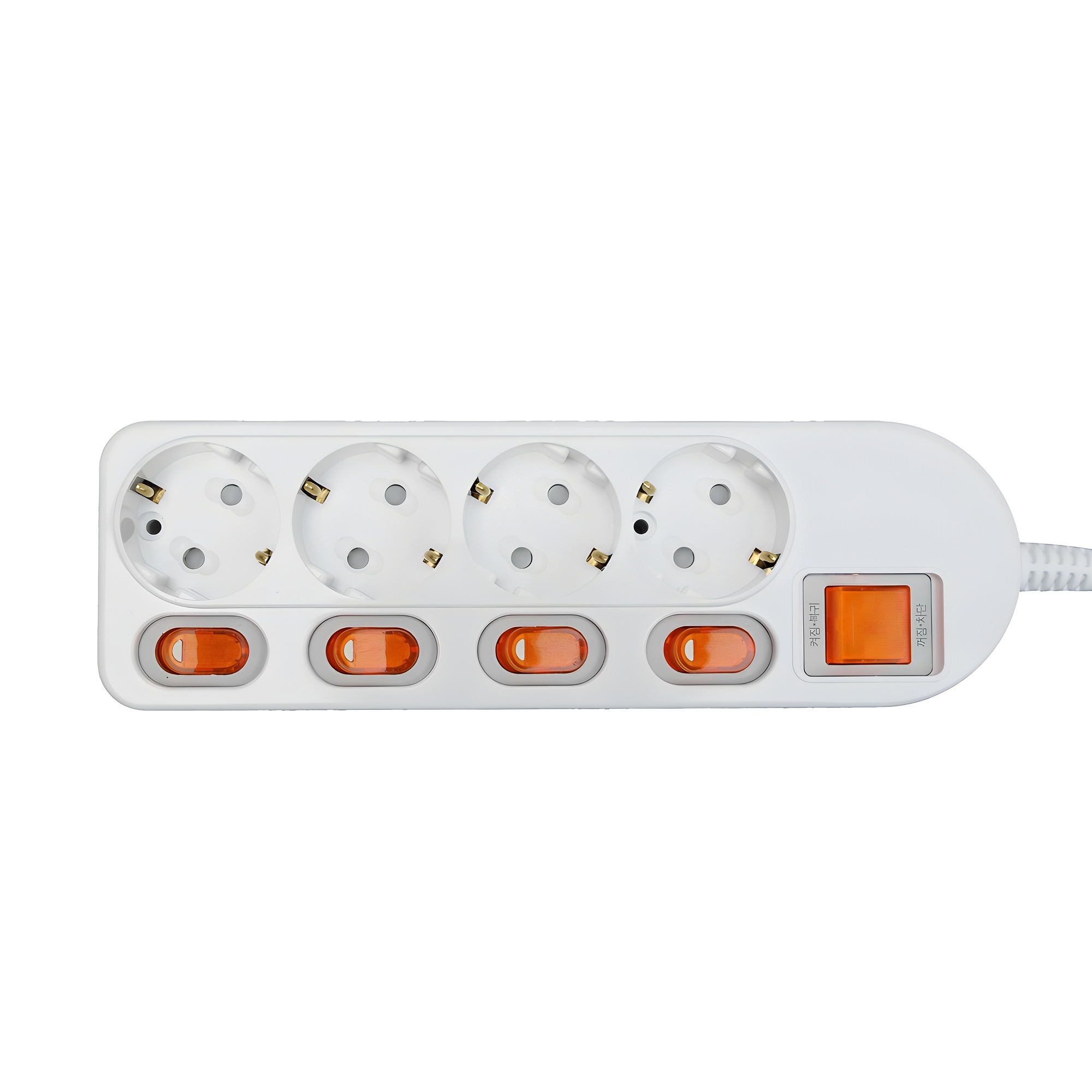 번개표 절전형 개별스위치 멀티탭 4구 14,070원