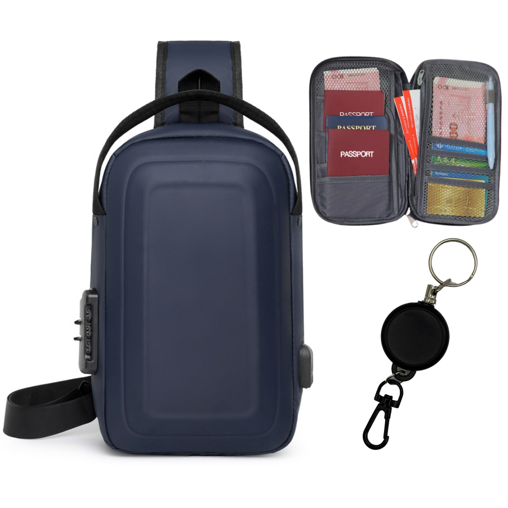 에버킨 삼중 도난방지가방 유럽 여행 소매치기 방지 슬링백 35,900원