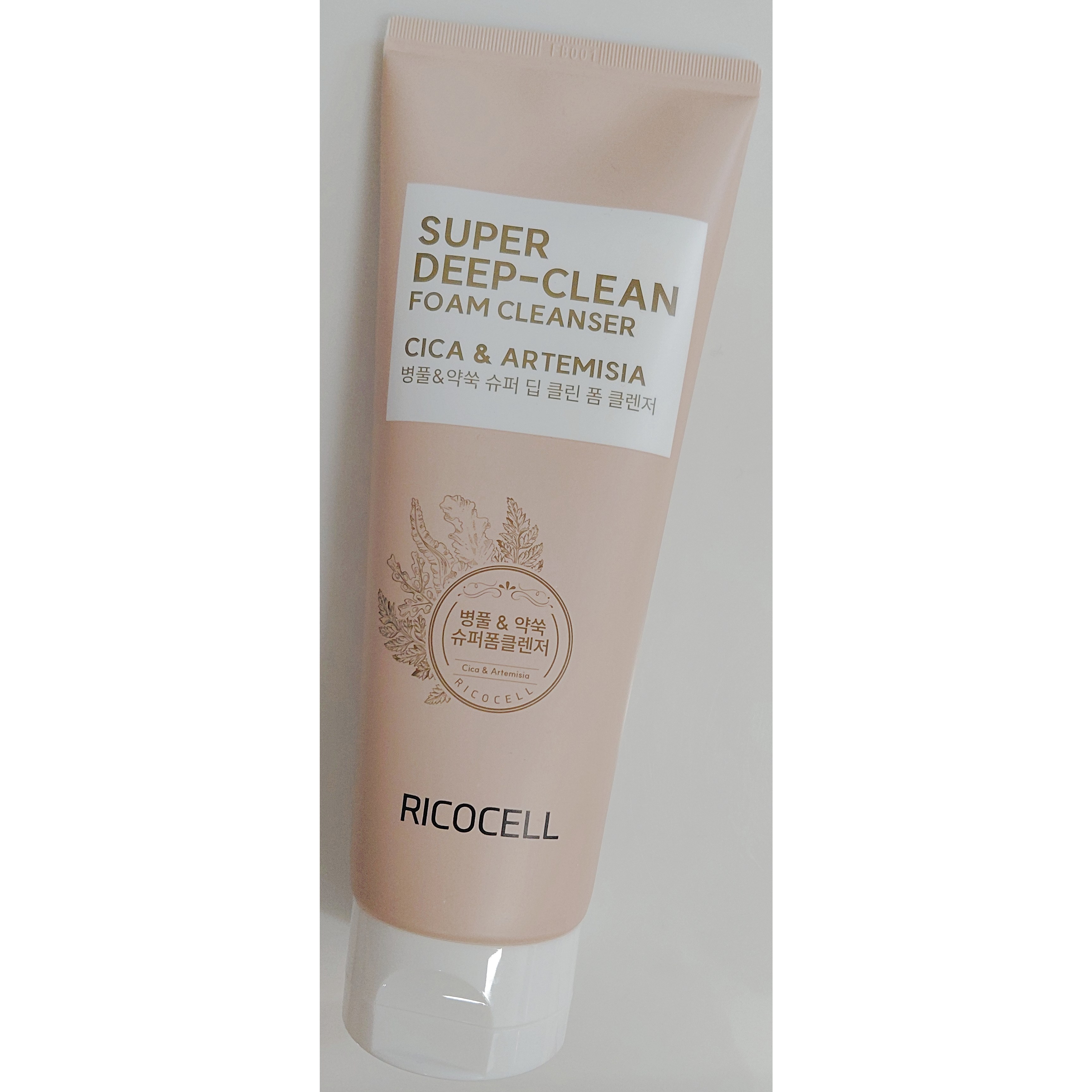 리코셀 병풀 앤 약쑥 슈퍼 딥 클린 폼 클렌저, 220ml, 1개 9,970원