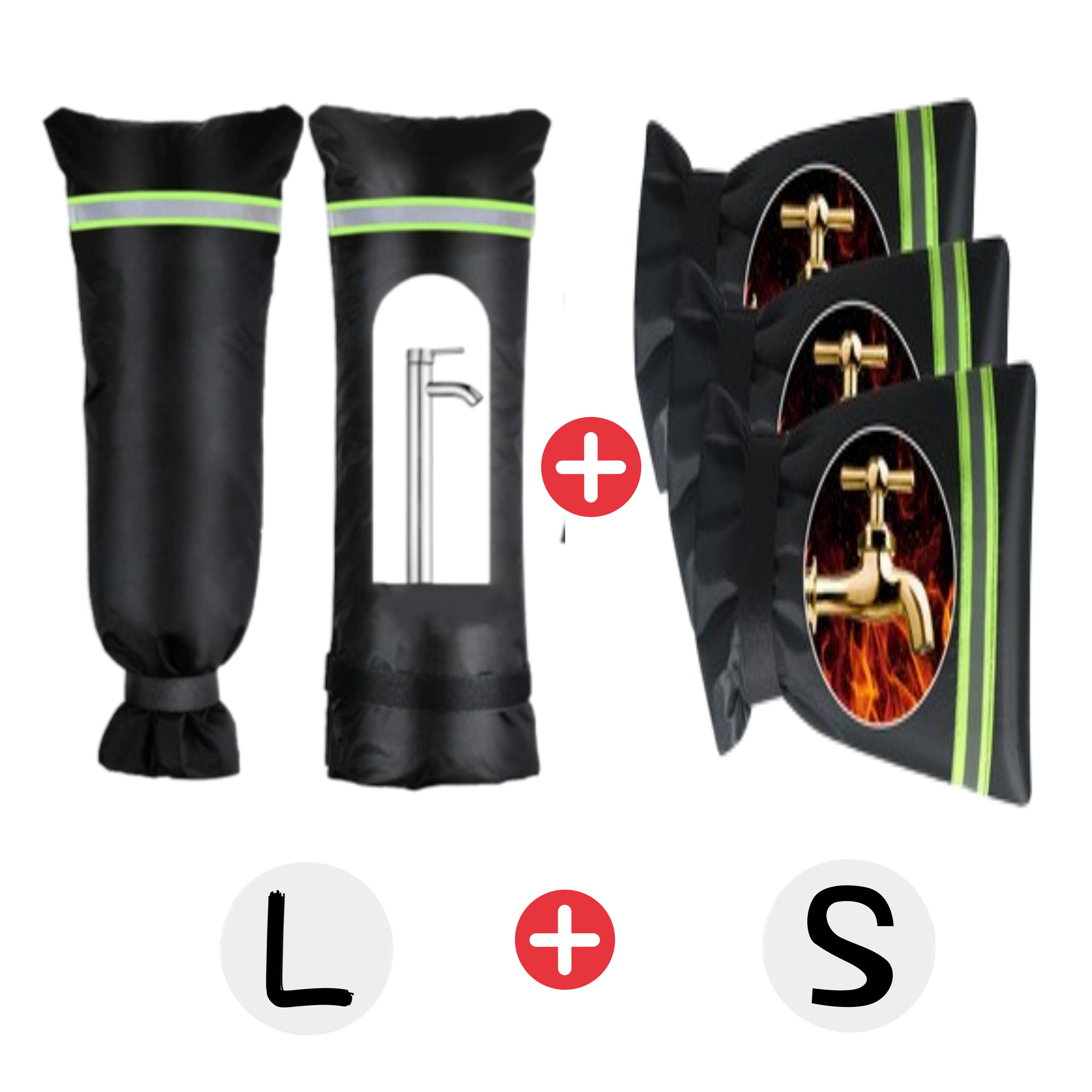 애착잡화점 어두운곳에서도 확인가능한 반사광 동파방지 커버 덮개 34,700원