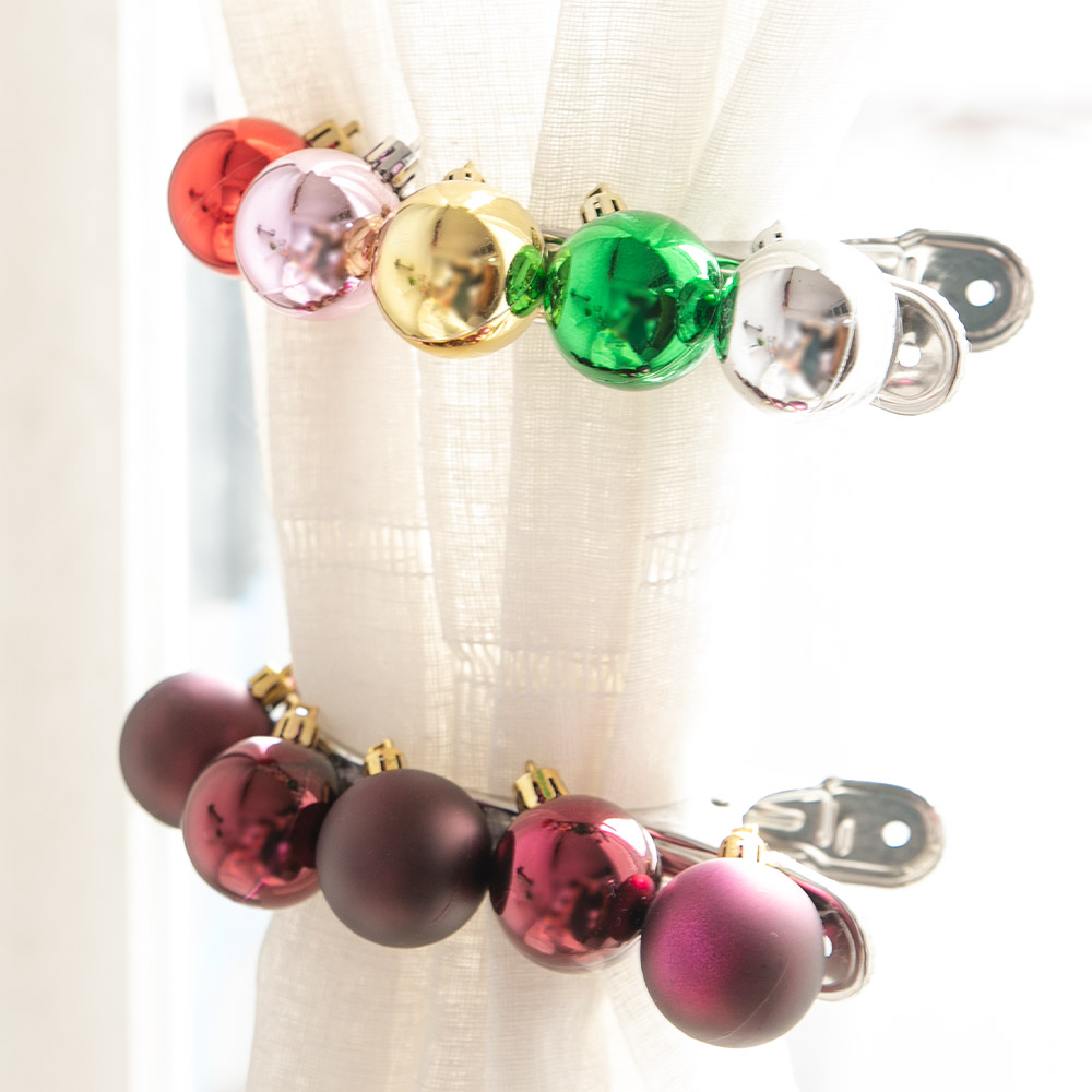 유칼립투스 올리브 조화 꽃 커튼 집게 타이백 그리너리 30cm 4컬러 인테리어 실내 장식 소품 고정 홀더 10,500원