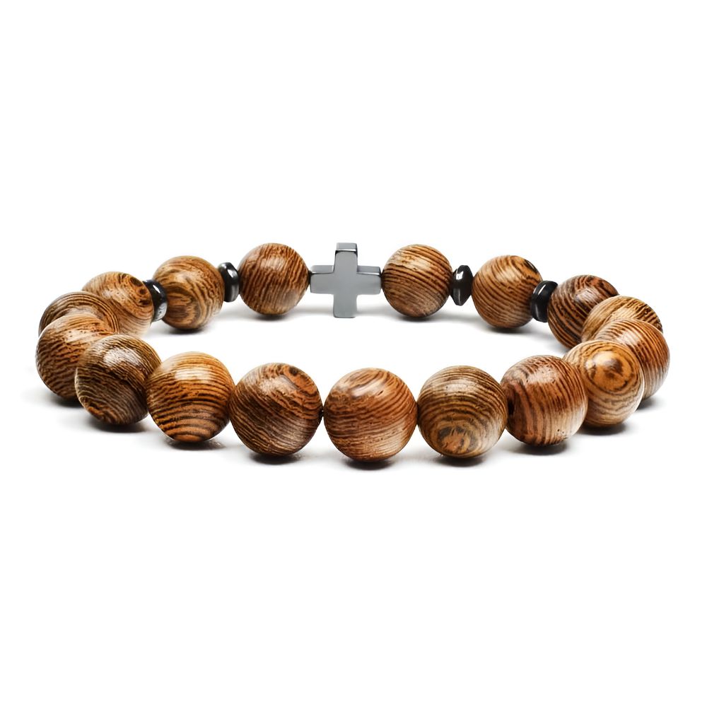 코코지아 천주교 18구 묵주 십자가 팔찌 9,900원