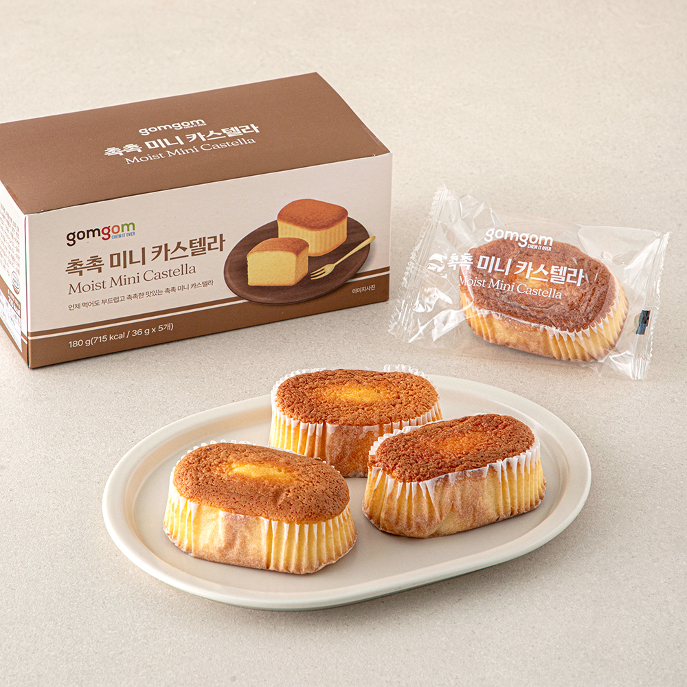 [로켓프레시] 곰곰 촉촉 미니 카스텔라 6,620원