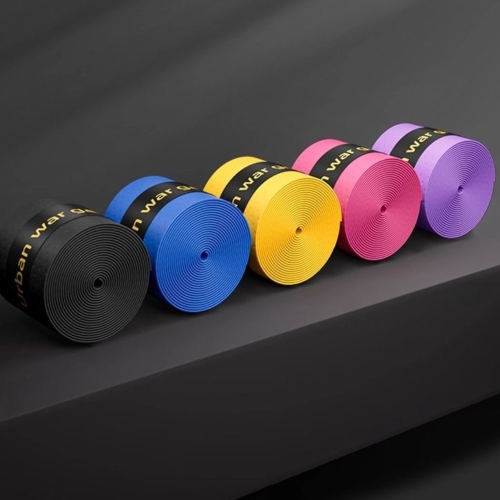 럽위어 PU 오버그립 테이프 세트 테니스 배드민턴 라켓 낚시대 미끄럼방지 그립테이프, 4개 7,450원