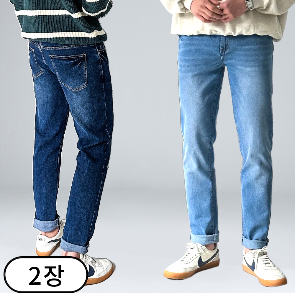 [1+1] 남성용 스판 히든밴딩 청바지 빅사이즈 (3562-2) 77,820원