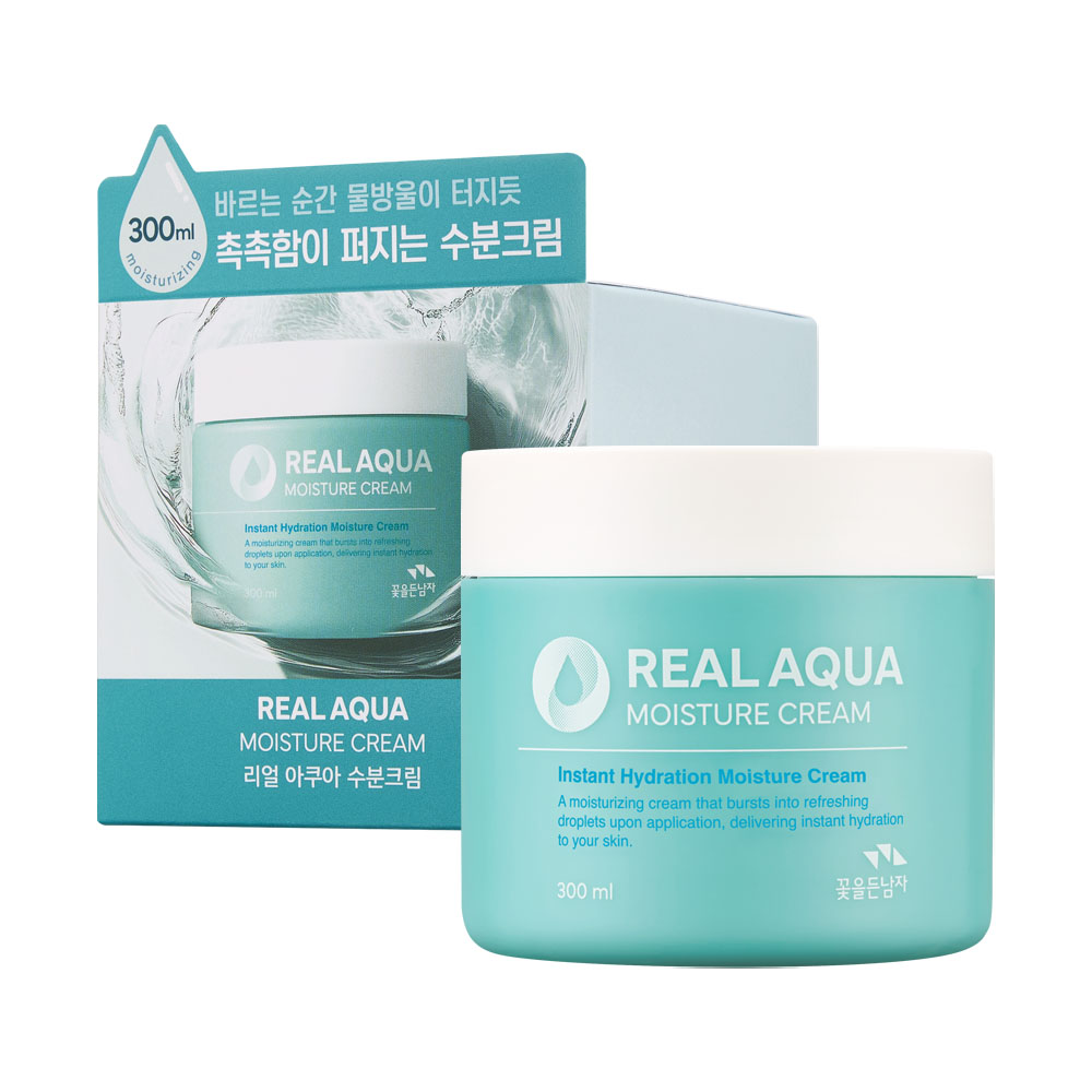 꽃을든남자 리얼 아쿠아 수분크림, 1개, 300ml 14,900원