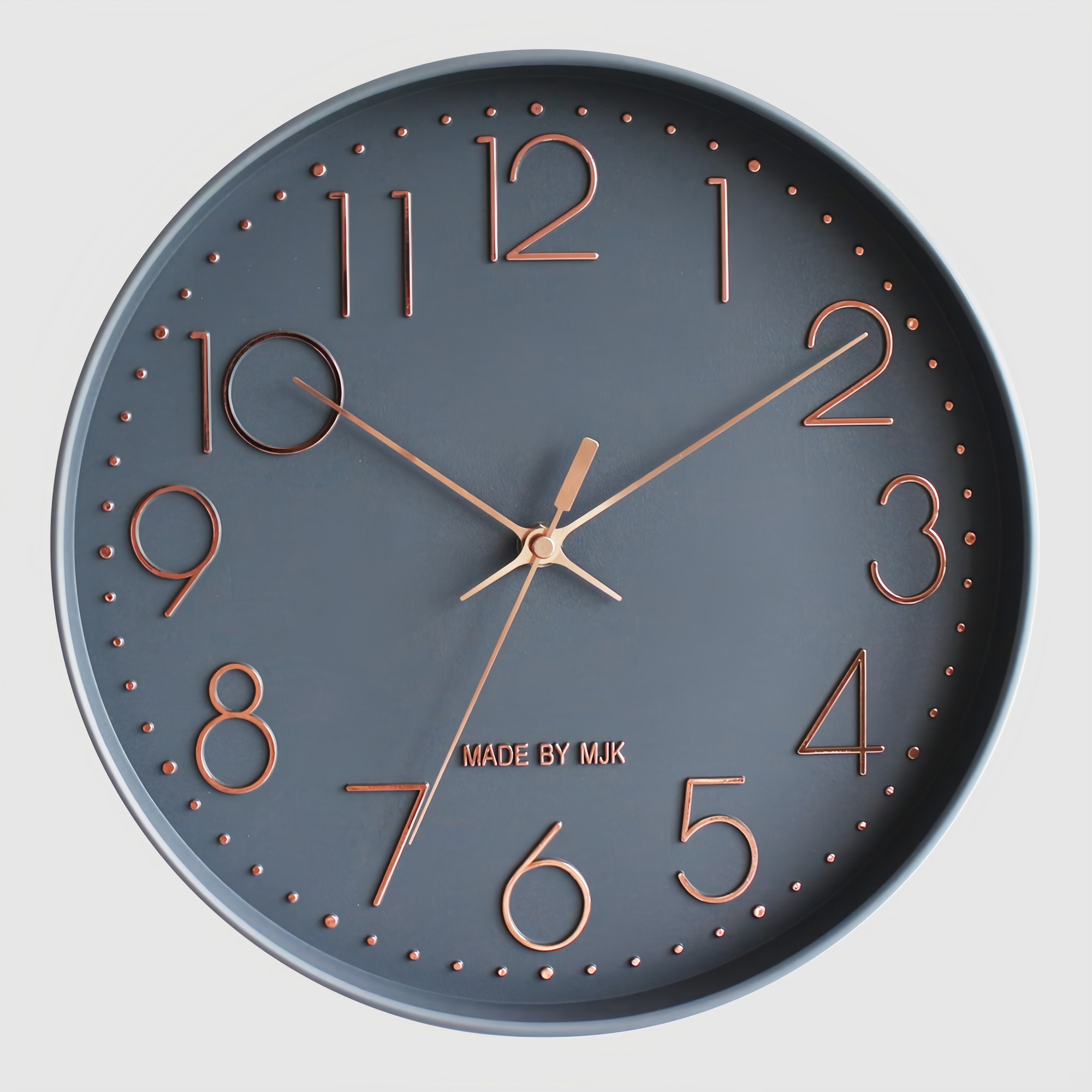 MJK 모던샤인 무소음 벽시계 9,900원