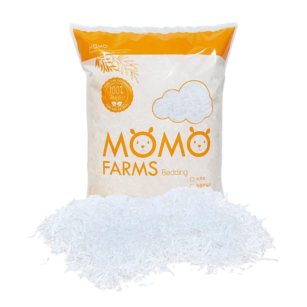 모모팜 슬림해동지 (3cm 컷팅 엠보싱) 햄스터 종이베딩 6,000원