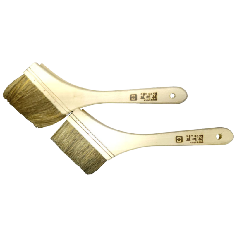 참브러쉬 스테인붓 스테인전용붓 스테인브러쉬 90mm 2종세트 페인트붓 브러쉬, 1개 20,600원