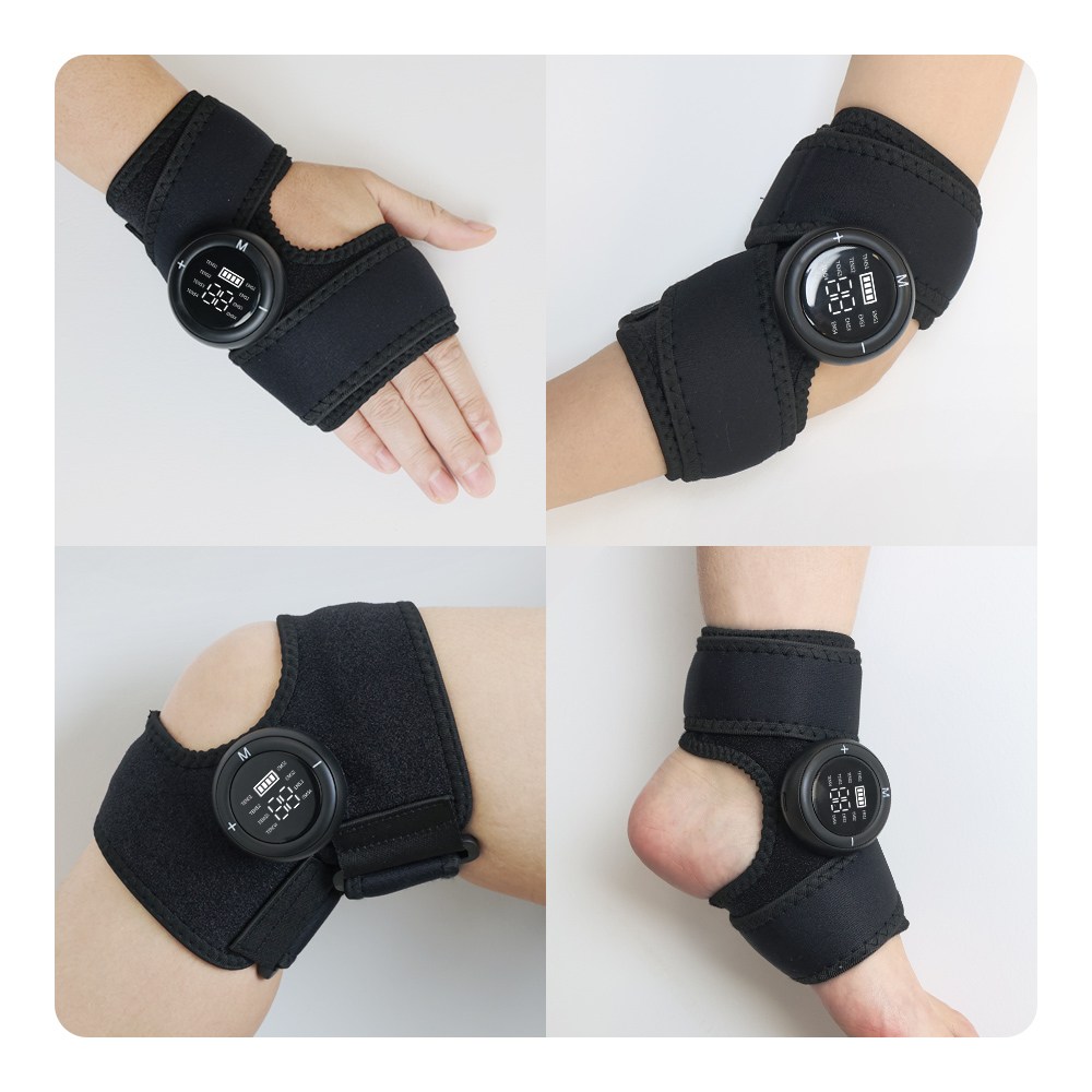 nimin 저주파 마사지기 6in1 무릎 손목 발목 팔꿈치 관절 전신 EMS TENS 마사지 밴드 근육 피로 회복 34,900원