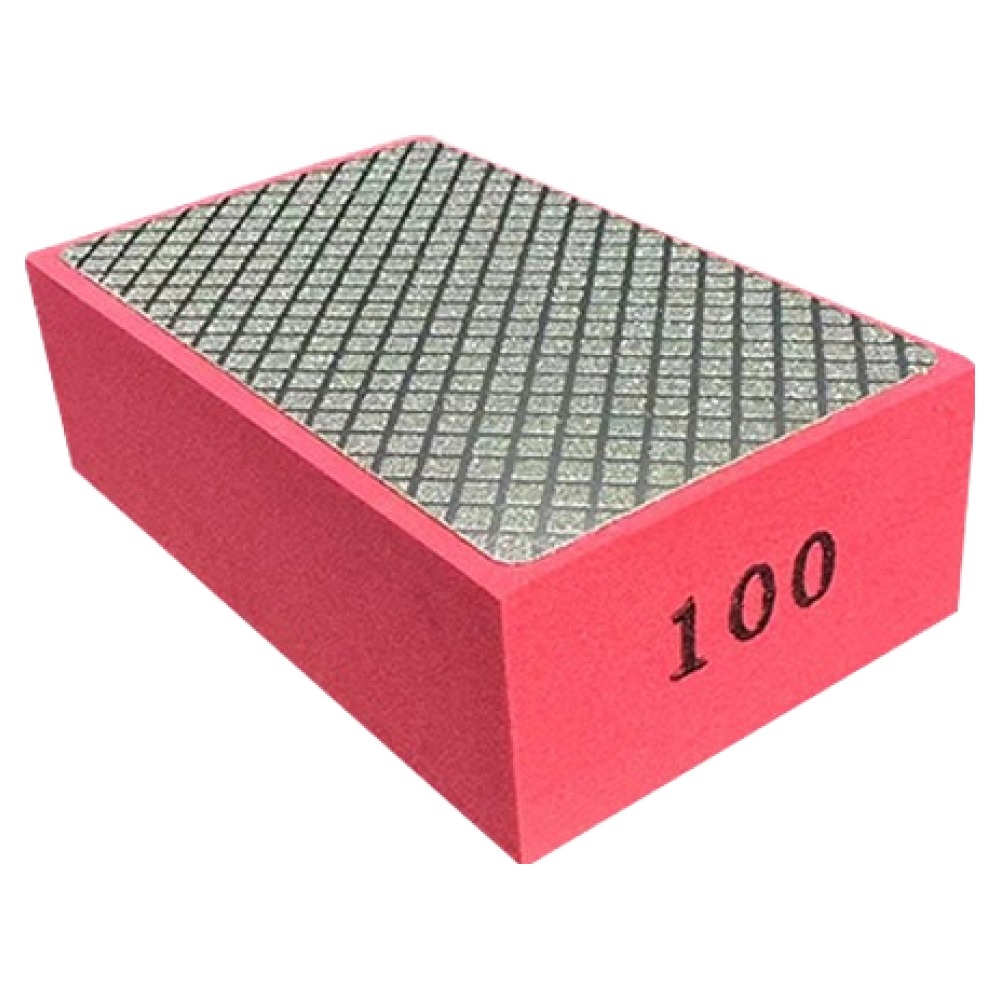 OON 다이아몬드 블럭 사포 레드 100방, 1개 7,000원