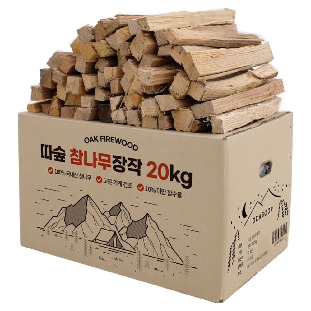 따숲 참나무장작 CE624 16,110원