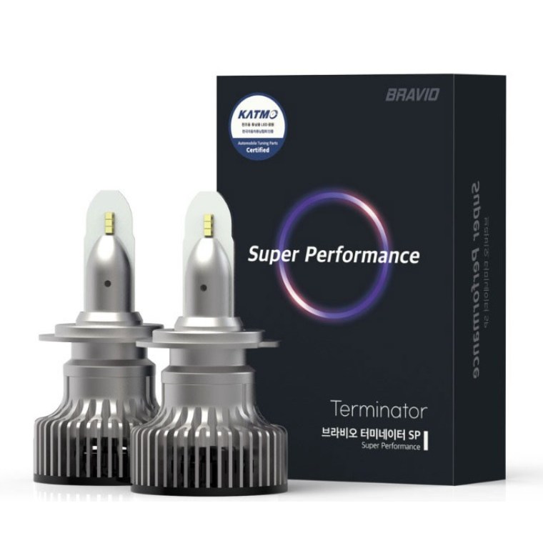 [BRAVIO] 브라비오 SP 터미네이터 LED 전조등 헤드라이트 국토부 합법 인증 + 사은품 증정 169,000원