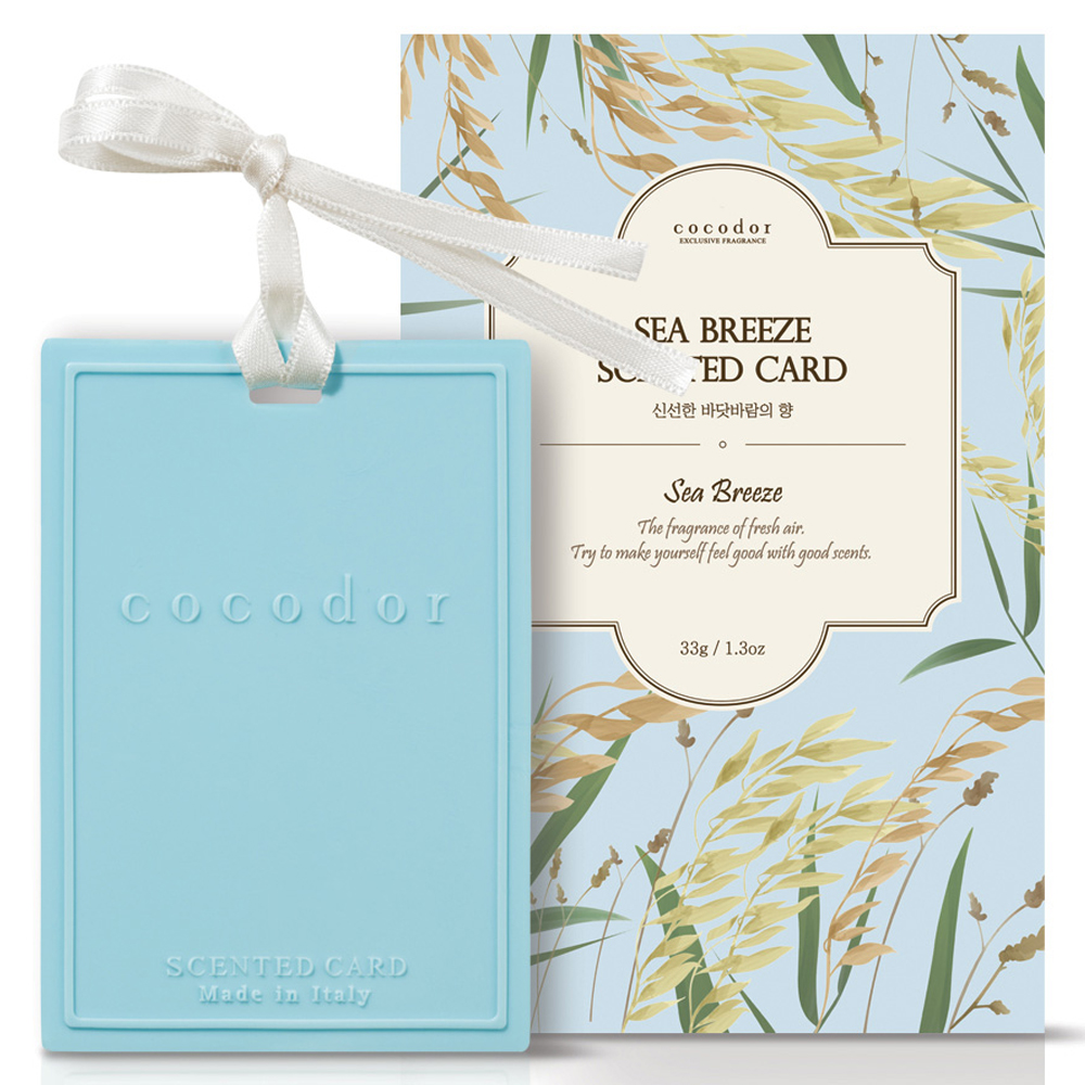 코코도르 솔리드 카드형 옷장 석고 방향제 세트 6,900원
