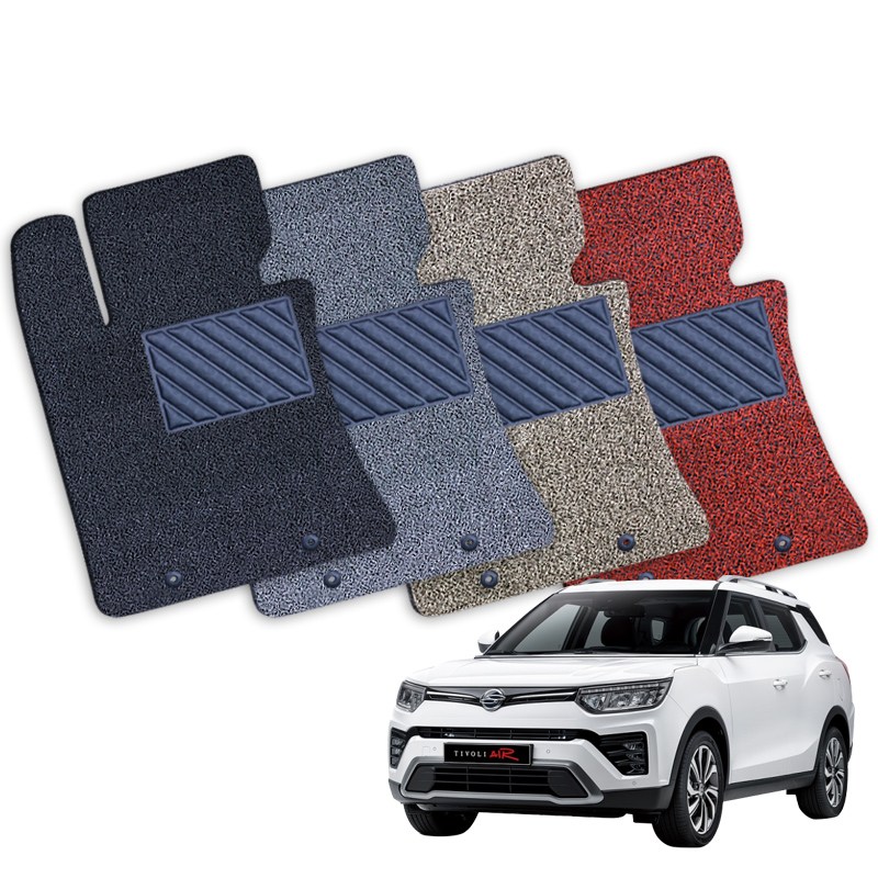 티볼리 전차종 확장형 코일매트 카매트 풀세트 CK, 블랙 테두리마감, 티볼리 에어(21년형)(20년9월-) 59,900원