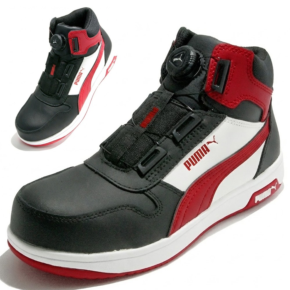 kcs인증 PM 경량 다이얼 안전화 6인치 블랙 옐로우 논슬립 1등급 생활방수 가벼운 플라스틱 토우캡 내열성 고무 미끄럼방지 아웃솔 113,900원