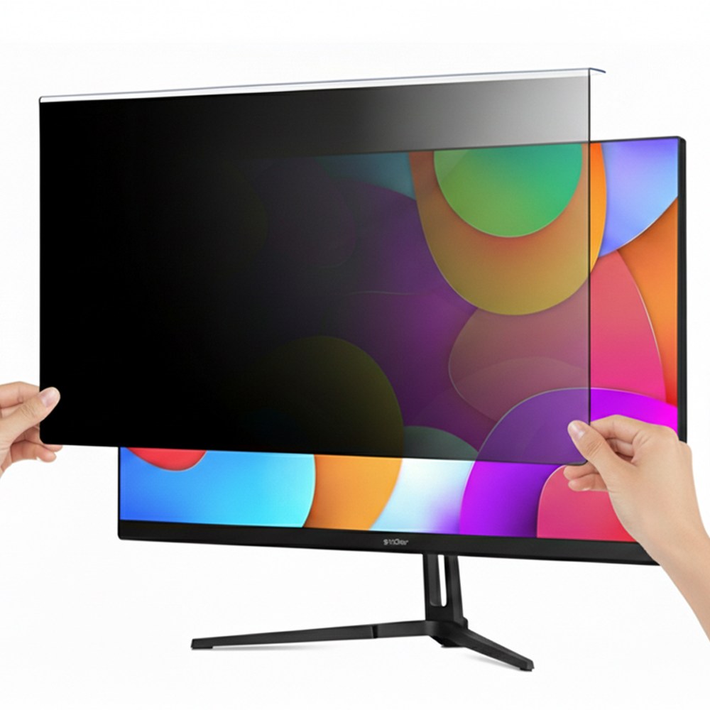 지클릭커 휴가드 사생활보호 블루라이트 차단 거치형 모니터 보안필름 27인치 29,800원