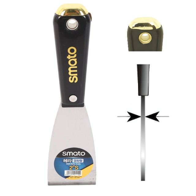 스텐헤라 2(폭50mm)스크래퍼 해라 칼 공구헤라 스크레퍼 스크레이퍼 경화형헤라, 1개 2,550원