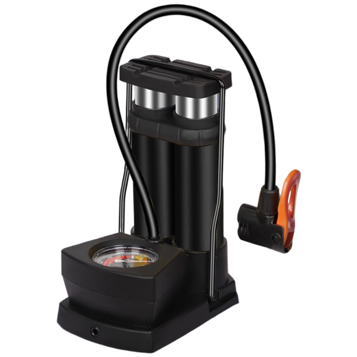 투데이리빙 2배 강력한 업그레이드 에어 발펌프 발로 밟는 공기 주입기 자동차 자전거 바이크 튜브 휴대용 바람 펌프 공기주입기 9,800원