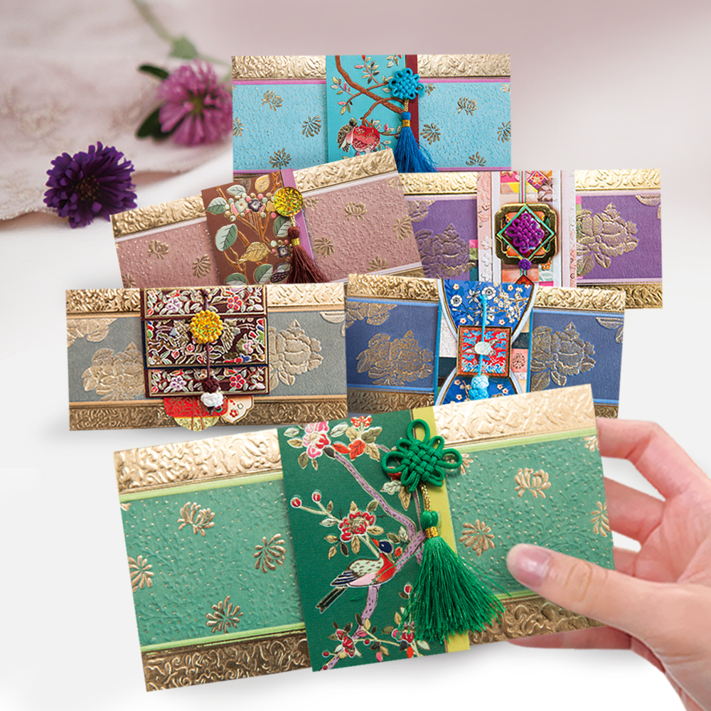 프롬앤투 황금전통 용돈봉투세트 FB222 6종, 혼합색상, 6개 9,450원