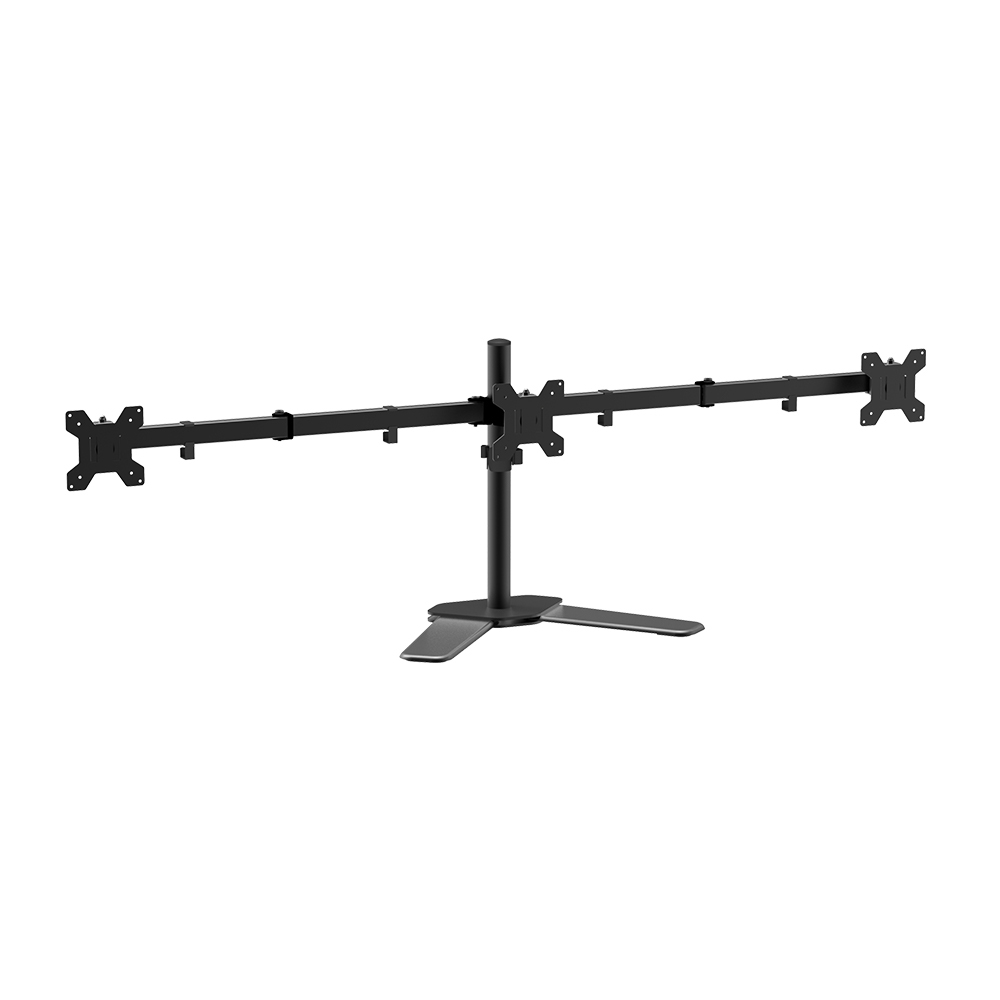 엘디엘마운트 트리플 모니터암 관절 모니터 거치대 스탠드 APL-T036, 블랙, 1개, 현재가 38,910원