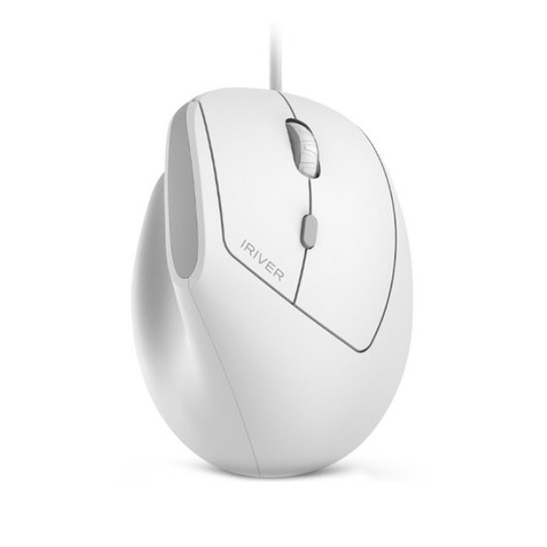 아이리버 항균처리 컴팩트 EV100 인비저블 인체공학 무소음 유선 버티컬 마우스 19,800원