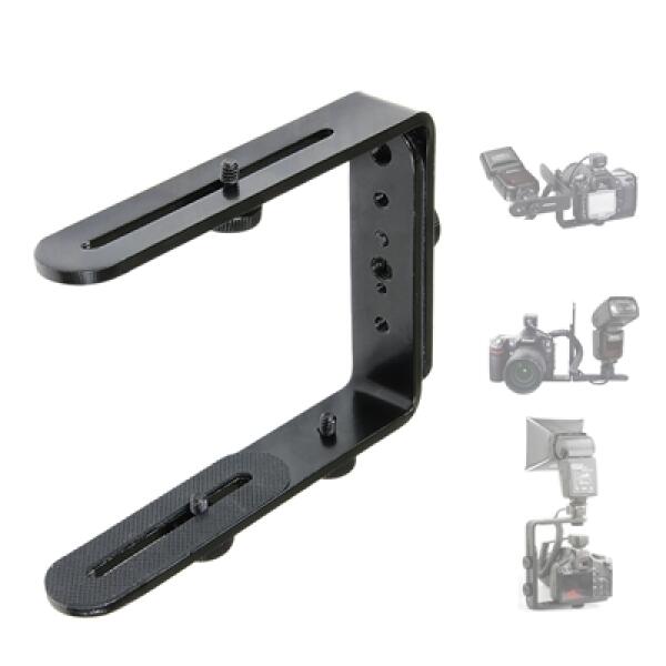 아트박스/본젠 KP-032 멀티 L브라켓 앵글 마운트 (DSLR 카메라 캠코더 조명 플래시 1인방송 등) 18,900원