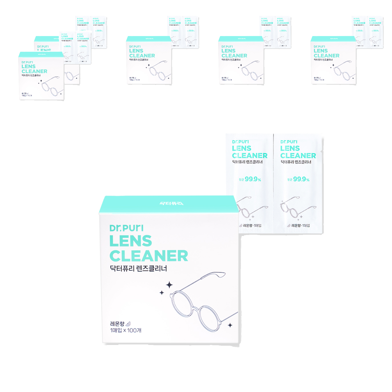 닥터퓨리 렌즈클리너 레몬향 100매 38,900원