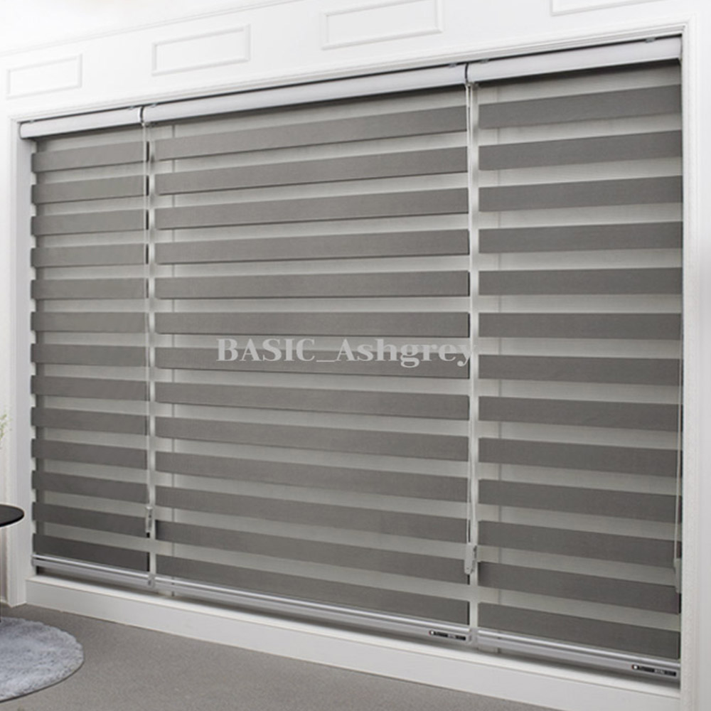 창앤롤 맞춤제작 베이직 애쉬그레이(그라파이트) 콤비블라인드 블라인드 베란다 거실 방한 방풍 롤스크린 브라인드 안방 39,900원