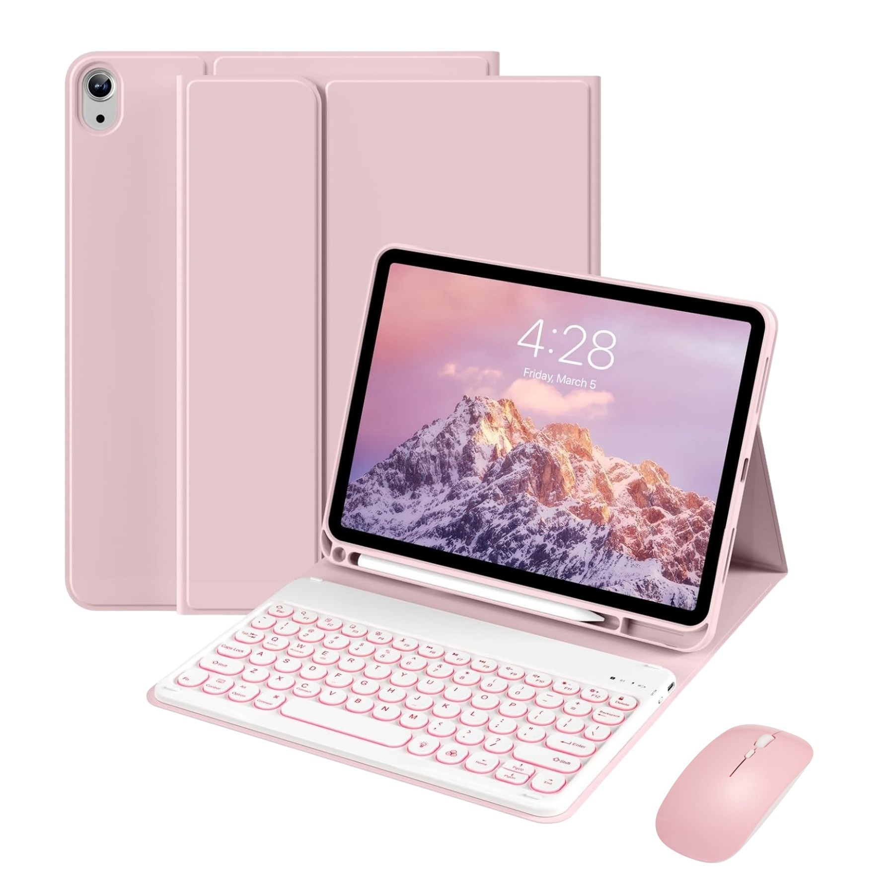 적용 갤럭시 탭 S11 백라이트 한글각인 키보드 케이스 + 마우스 31,930원