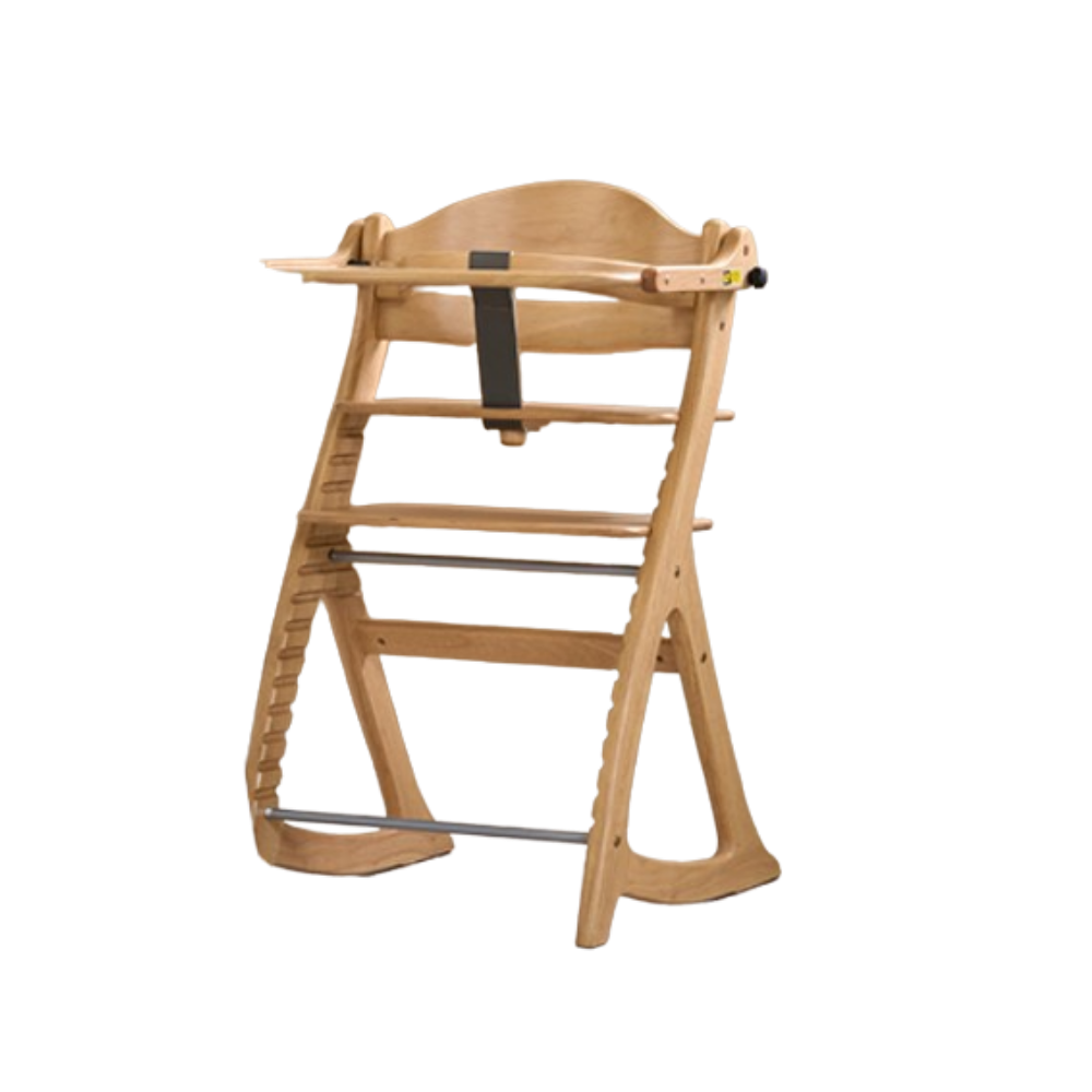 야마토야 스쿠스쿠GL 원목 하이체어 내추럴(쿠션 포함) 유아 식탁/이유식 의자 304,000원