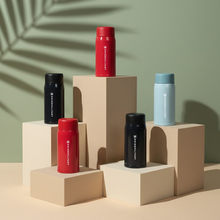 스위스밀리터리 미니텀블러 가벼운 소형 스텐 보온보냉병 초등학생 150ml, 1개, 200ml, 딥네이비 10,900원