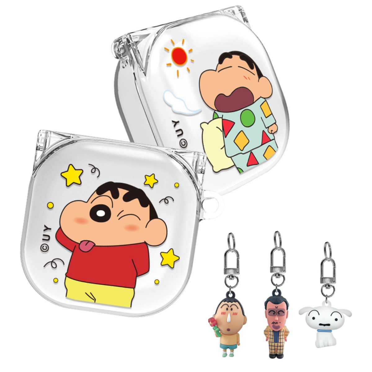 (정품) 짱구는 못말려 친구들 버즈라이프 버즈2 버즈2프로 버즈3 버즈3프로 클리어 하드 케이스 17,800원