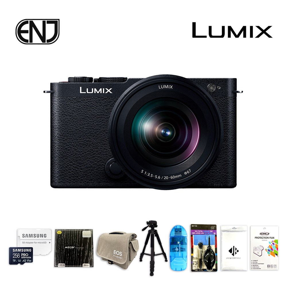 [국내정품] 파나소닉 루믹스 S9 제트 블랙 + S18-40mm F4.5-6.3 렌즈킷 + 삼성 메모리 256GB +7종 풀패키지 / ENJ 2,190,000원