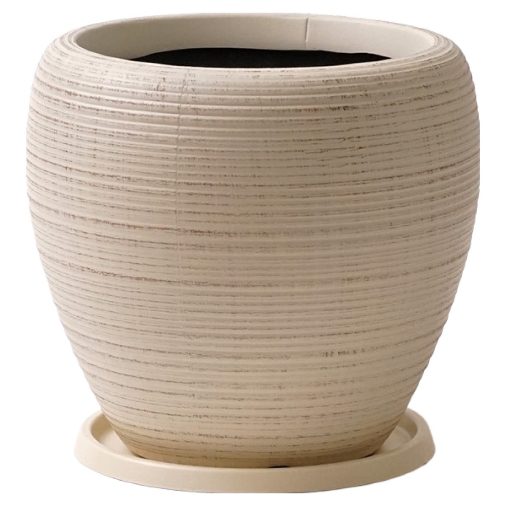 morningscent 인테리어 플라스틱 대형 블루밍볼 애플화분 + 화분받침 세트 13,900원