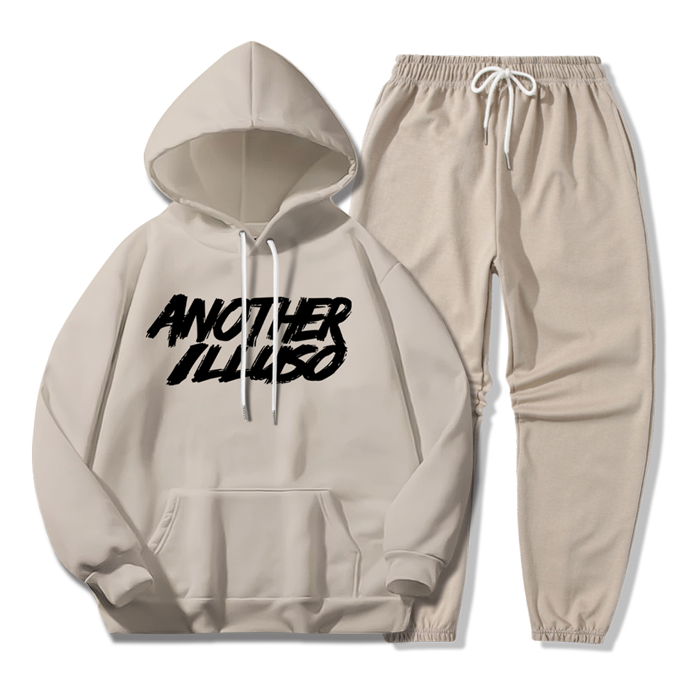 일루소 남여공용 소프트 특양면 어나더일루소 후드티 밑밴딩 바지 트레이닝복 세트 44,490원