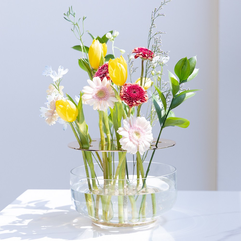 VITALO 이케바나 화병 인테리어  꽃꽂이 꽃병 북유럽 감성 오브제 투명 유리 화병 78,500원