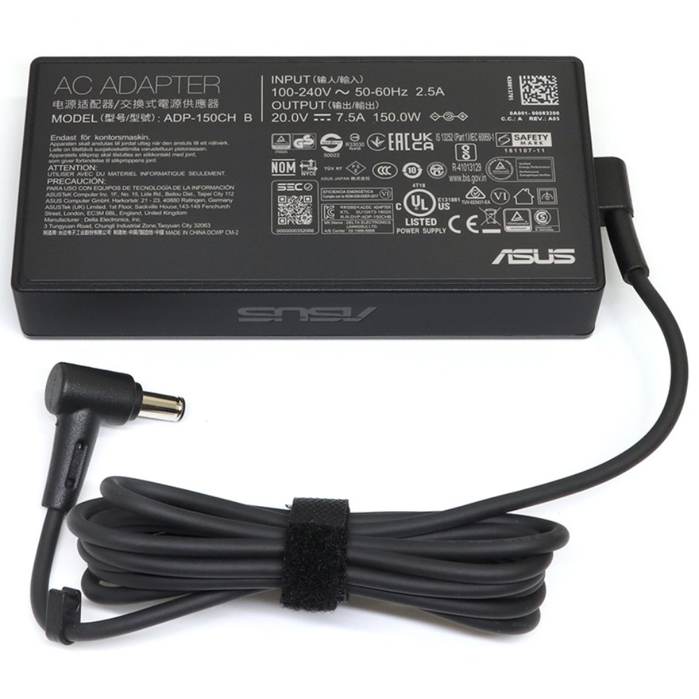 ASUS 정품 ADP-150CH D 20V 7.5A 150W 외경 6.0mm FX505DT FA506IU-HN174 FX706HF 충전 어댑터, 1개 61,000원