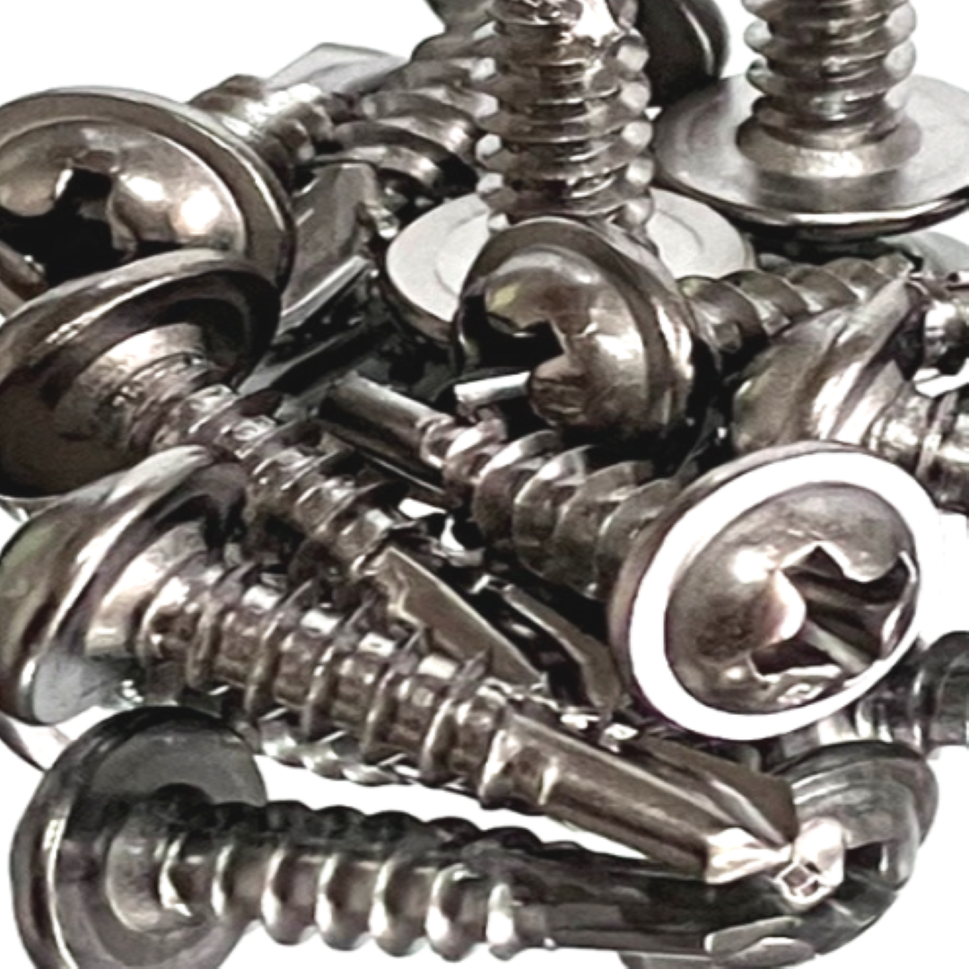 직결 피스 나사 스텐410 철판 와샤머리 세덱스 대아볼텍 #8(4.2mm) 10mm~ 100mm, 500개 9,630원