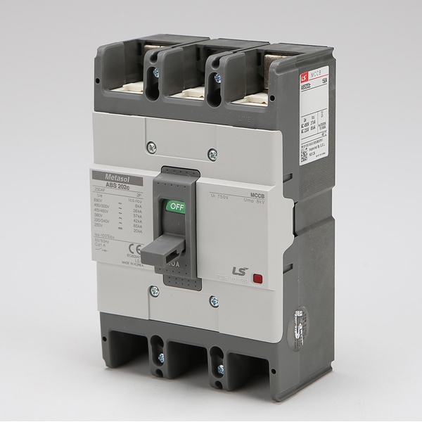 uga123 LS산전 ABS 202C(2P) 125A 150A 175A 200A 85kA 배선용차단기 MCCB 209,000원