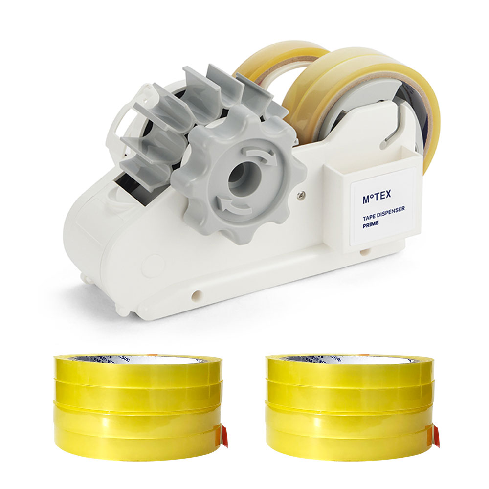 모텍스 리필테이프 국산 12mm*40m(8p) +  테이프커터기 프라임 화이트 13,800원